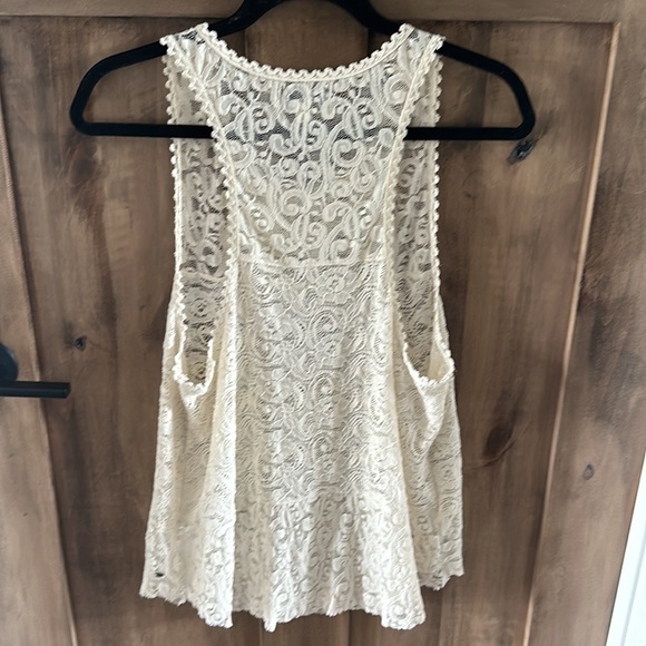 American Eagle Outfitters Lace Tank Top - Picture 8 of 15